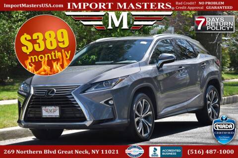 2019 Lexus RX 350 for sale at Import Masters in Great Neck NY