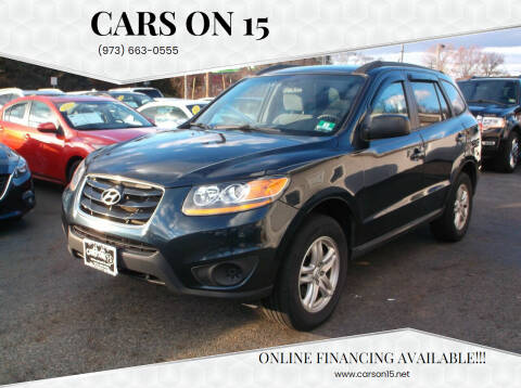 2010 Hyundai Santa Fe for sale at Cars On 15 in Lake Hopatcong NJ