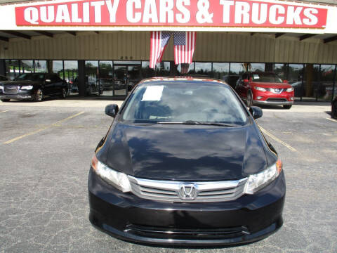 2012 Honda Civic for sale at Roswell Auto Imports in Austell GA