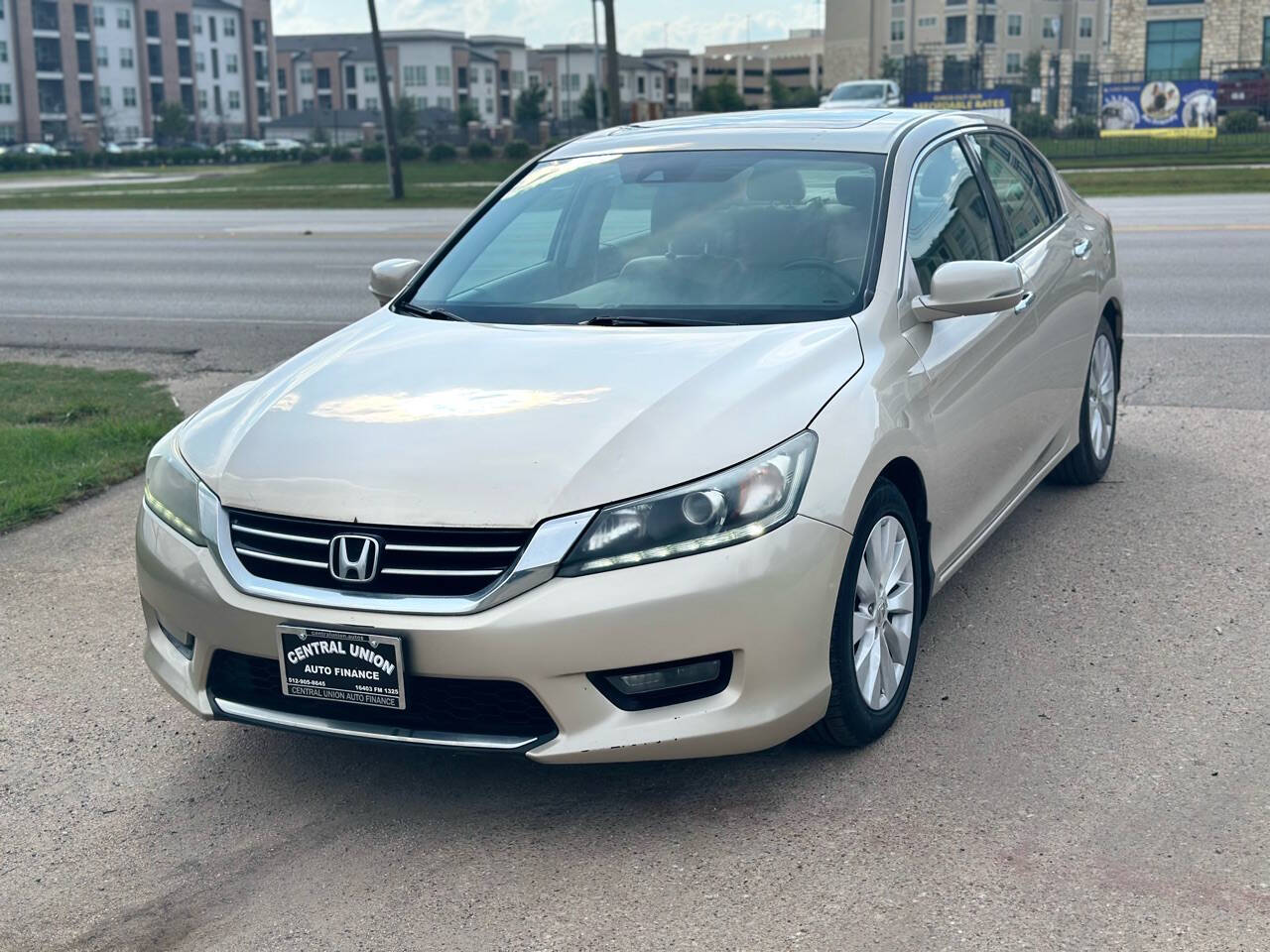 2014 Honda Accord for sale at Central Union Auto Finance LLC in Austin, TX