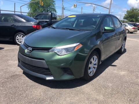 2014 Toyota Corolla for sale at American Best Auto Sales in Uniondale NY