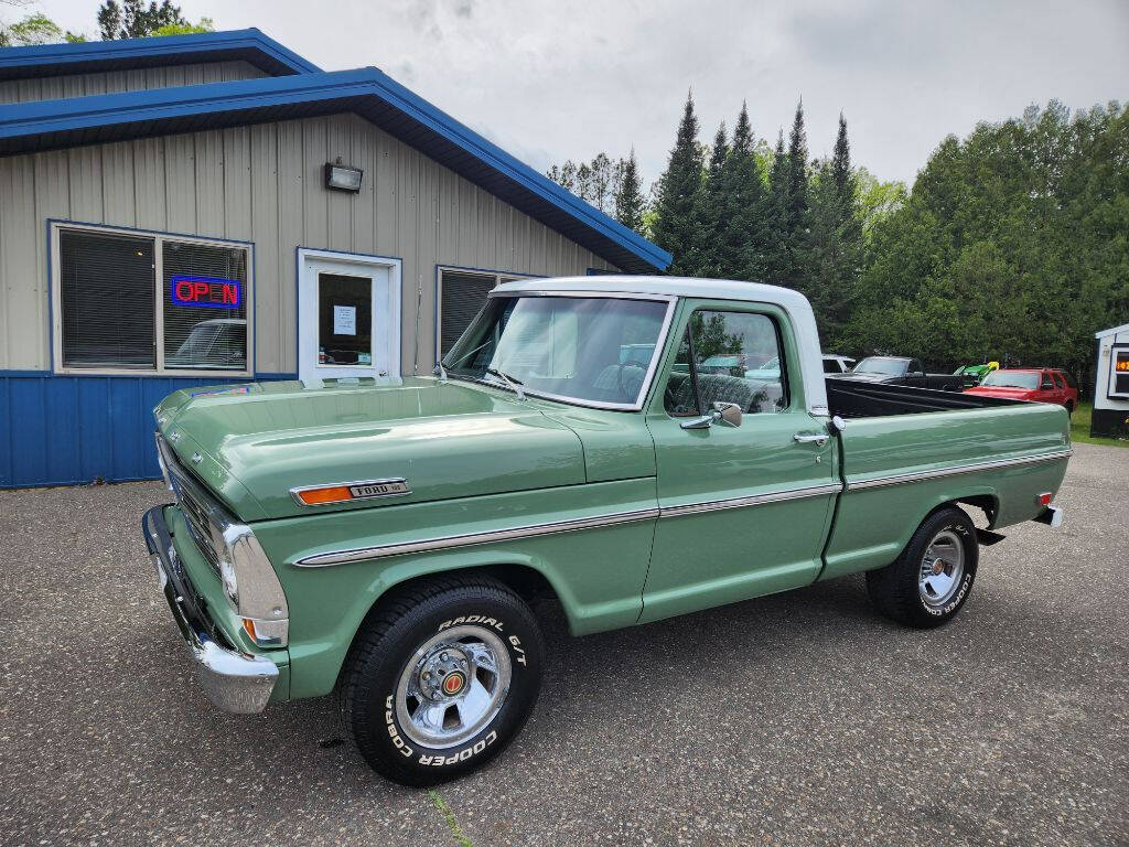 1969 Ford F-100 for sale at Miltimore Motor Company in Pine River, MN