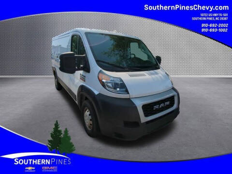 2021 RAM ProMaster for sale at PHIL SMITH AUTOMOTIVE GROUP - SOUTHERN PINES GM in Southern Pines NC