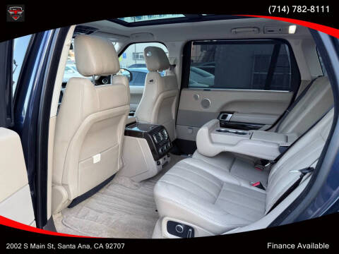 2016 Land Rover Range Rover Supercharged LWB