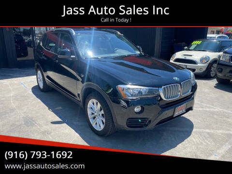 2017 BMW X3 for sale at Jass Auto Sales Inc in Sacramento CA