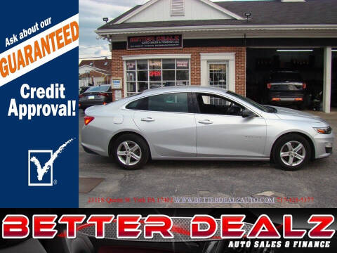2020 Chevrolet Malibu for sale at Better Dealz Auto Sales & Finance in York PA