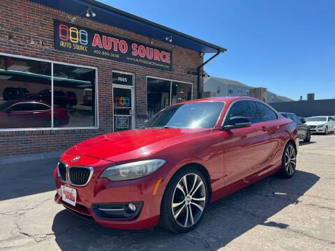 2015 BMW 2 Series for sale at Auto Source in Ralston NE