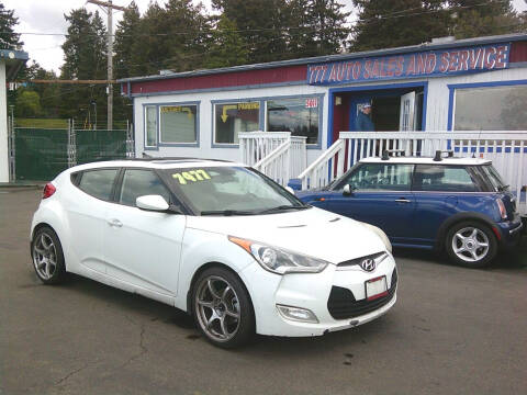 2013 Hyundai Veloster for sale at 777 Auto Sales and Service in Tacoma WA