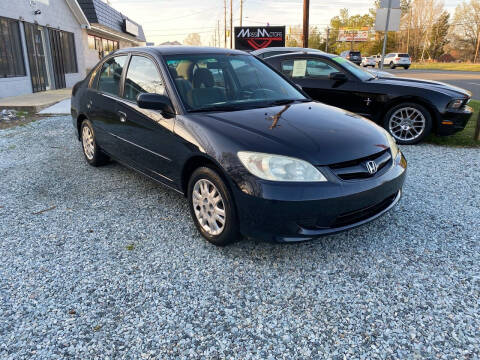 2004 Honda Civic for sale at Massi Motors in Roxboro NC