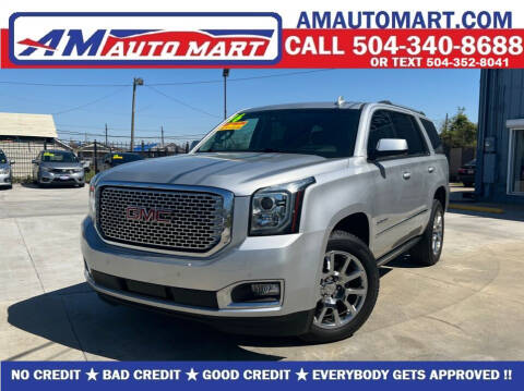 2016 GMC Yukon for sale at AM Auto Mart Marrero LLC in Marrero LA