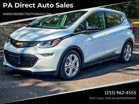2017 Chevrolet Bolt EV for sale at PA Direct Auto Sales in Levittown PA