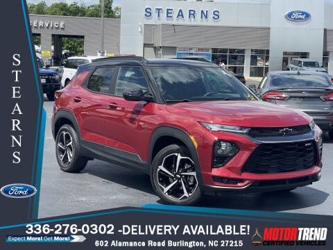 2021 Chevrolet TrailBlazer for sale at Stearns Ford in Burlington NC