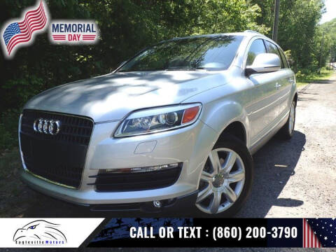 2007 Audi Q7 for sale at EAGLEVILLE MOTORS LLC in Storrs Mansfield CT