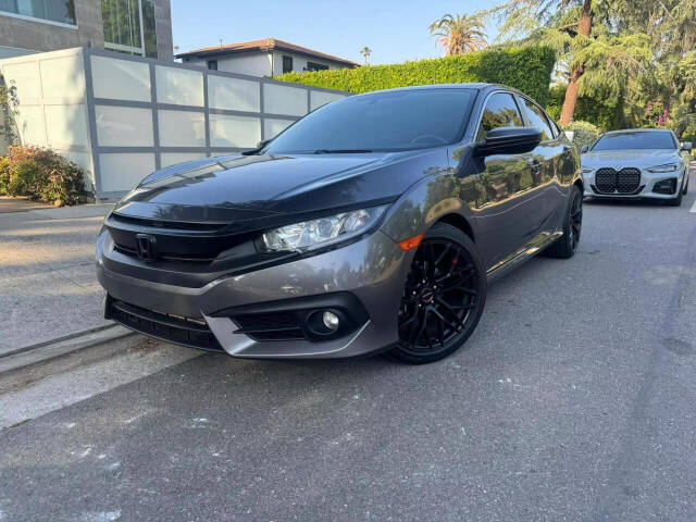 2018 Honda Civic for sale at Ride On LLC in Van Nuys, CA