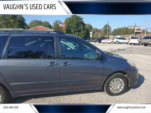 2007 Toyota Sienna for sale at VAUGHN'S USED CARS in Guin AL