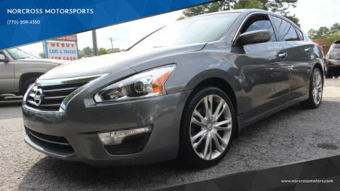2014 Nissan Altima for sale at NORCROSS MOTORSPORTS in Norcross GA