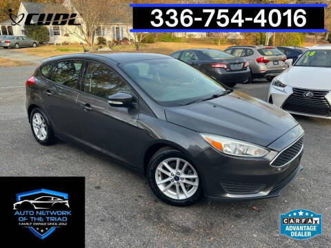 2017 Ford Focus for sale at Auto Network of the Triad in Walkertown NC
