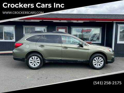 2017 Subaru Outback for sale at Crockers Cars Inc in Lebanon OR