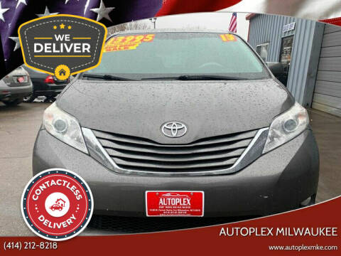 2013 Toyota Sienna for sale at Autoplex Finance - We Finance Everyone! in Milwaukee WI