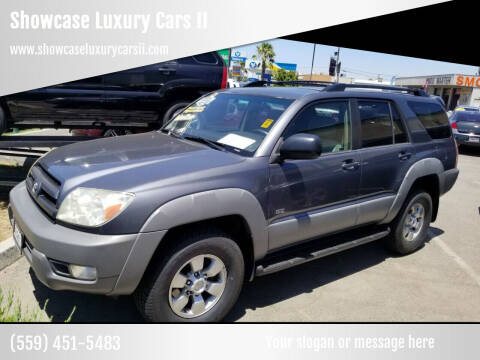2003 Toyota 4Runner for sale at Showcase Luxury Cars II in Fresno CA