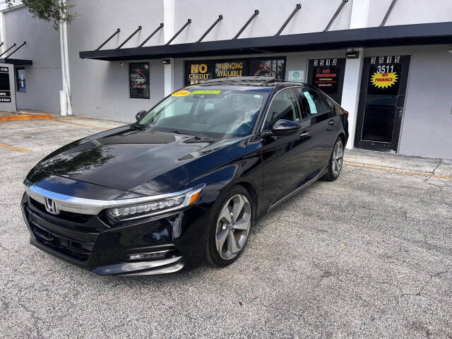 2018 Honda Accord for sale at M & J UNITED AUTO SALES in LAUDERDALE LAKES, FL