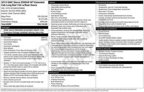 2013 GMC Sierra 2500HD