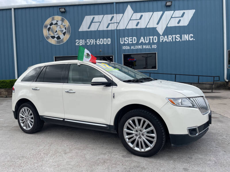 2012 Lincoln MKX for sale at CELAYA AUTO SALES INC in Houston TX
