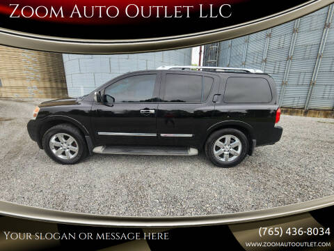 2012 Nissan Armada for sale at Zoom Auto Outlet LLC in Thorntown IN