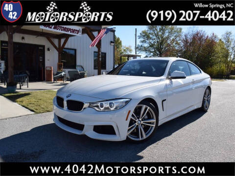 2015 BMW 4 Series for sale at 4042 Motorsports in Willow Spring NC