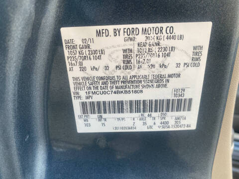 2011 Ford Escape XLS