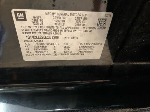 2016 GMC Sierra 1500