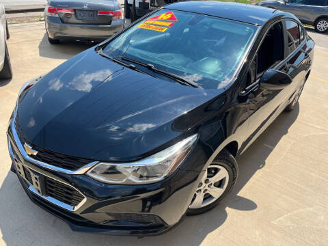 2016 Chevrolet Cruze for sale at Raj Motors Sales in Greenville TX