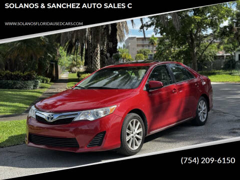 2012 Toyota Camry XLE