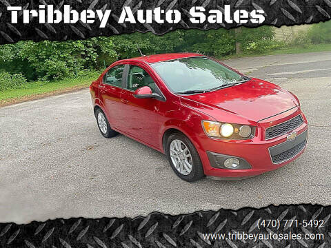 2012 Chevrolet Sonic for sale at Tribbey Auto Sales in Stockbridge GA