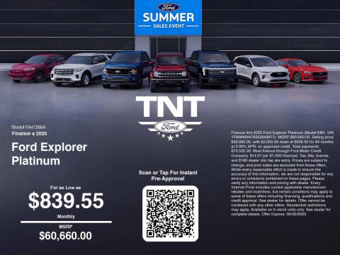 2025 Ford Explorer Platinum