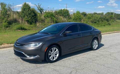 2016 Chrysler 200 for sale at GTO United Auto Sales LLC in Lawrenceville GA