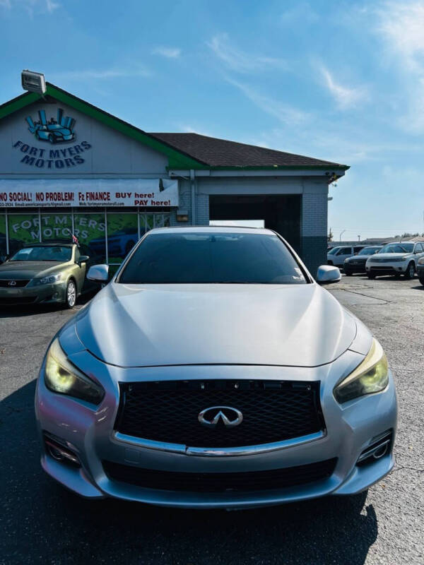 2014 Infiniti Q50 for sale at FORT MYERS MOTORS LTD in Fort Myers FL