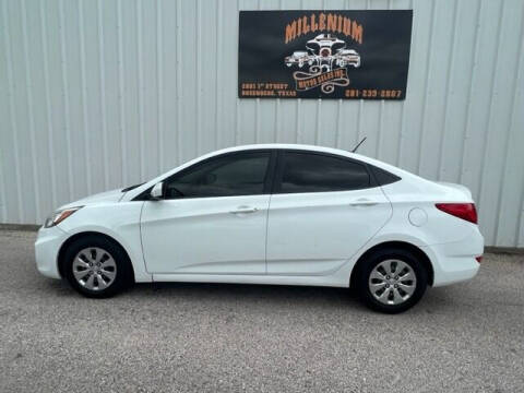 2015 Hyundai Accent for sale at MILLENIUM MOTOR SALES, INC. in Rosenberg TX