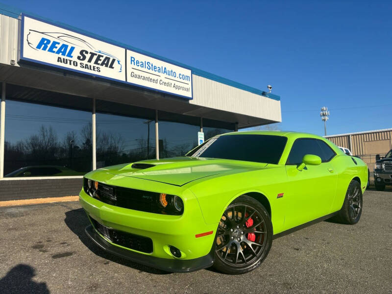 2015 Dodge Challenger for sale at Real Steal Auto Sales & Repair Inc in Gastonia NC