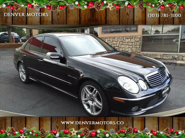 2004 Mercedes-Benz E-Class for sale at DENVER MOTORS in Englewood CO