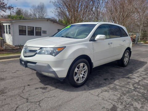 2009 Acura MDX for sale at TR MOTORS in Gastonia NC