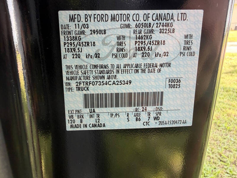 2004 Ford F-150 SVT Lightning