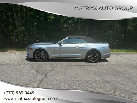 2022 Ford Mustang for sale at MATRIXX AUTO GROUP in Union City GA