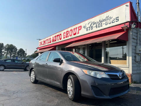 2014 Toyota Camry for sale at Unlimited Auto Group of Marietta in Marietta GA