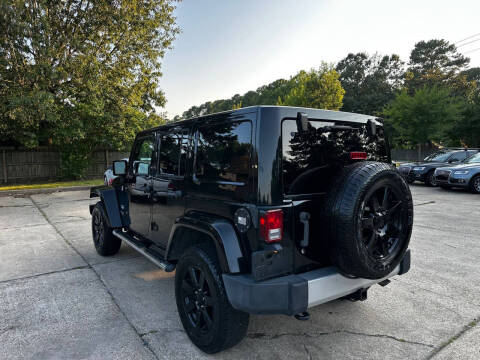 2012 Jeep Wrangler Unlimited Sahara