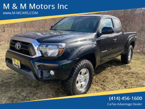 2013 Toyota Tacoma for sale at M & M Motors Inc in West Allis WI