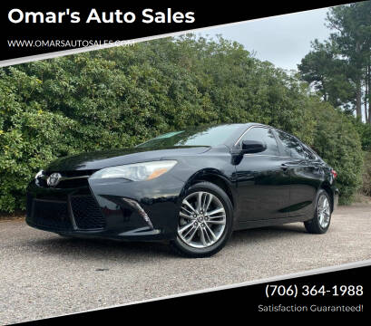 2015 Toyota Camry for sale at Omar's Auto Sales in Martinez GA