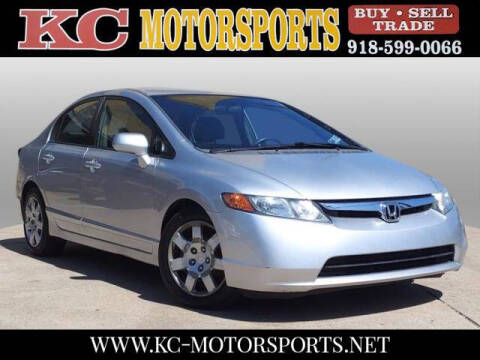 2008 Honda Civic for sale at KC MOTORSPORTS in Tulsa OK