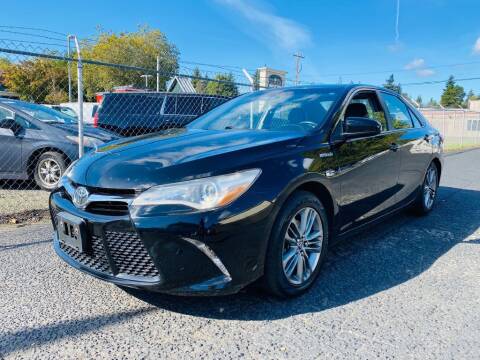 2015 Toyota Camry Hybrid for sale at House of Hybrids in Burien WA