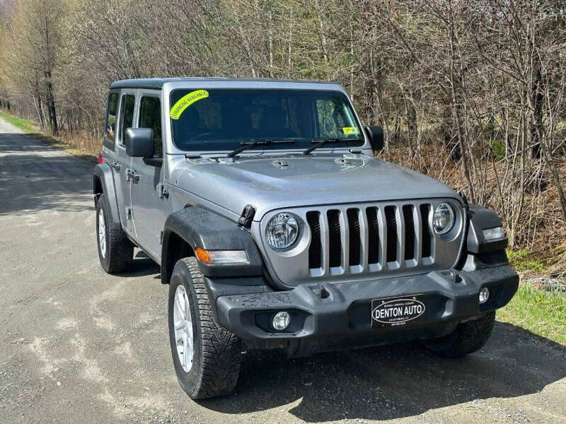 2021 Jeep Wrangler Unlimited for sale at Denton Auto Inc in Craftsbury VT